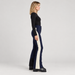 Perfect Moment women’s Racer Ski Pant in Navy – model side view