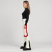 Perfect Moment women’s Saint Moritz Ski Pant in Snow White – model side view