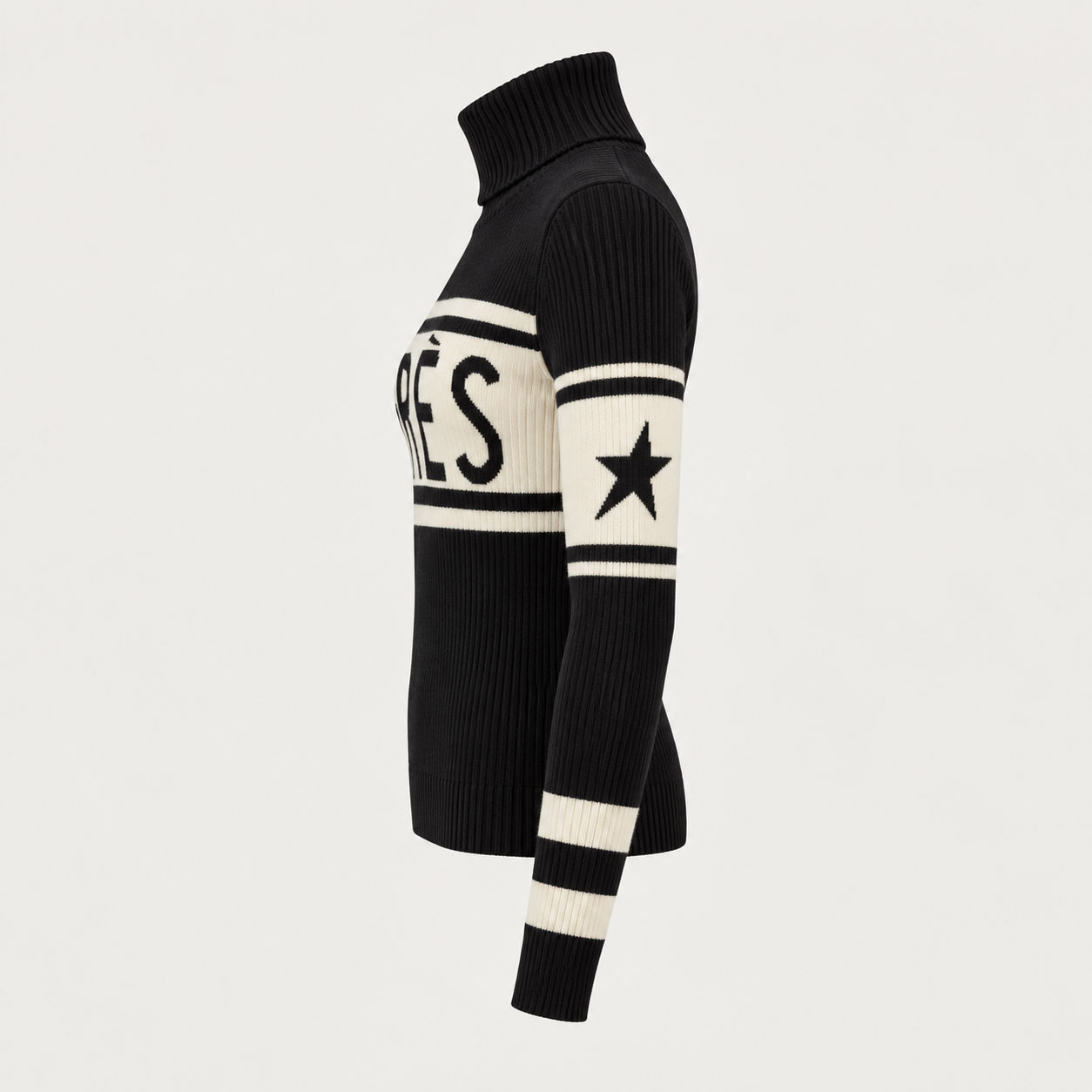 Perfect Moment women’s Schild Apres Sweater in Black – product side view