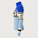 Perfect Moment women’s Schild Apres Sweater in Cloud Blue/Sapphire – product side view
