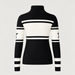 Perfect Moment women’s Schild Sweater in Black – product back view