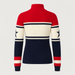 Perfect Moment women’s Schild Sweater in Red/Navy – product back view
