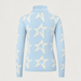 Perfect Moment women’s Star Dust Sweater in Cloud Blue – product back view