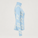 Perfect Moment women’s Star Dust Sweater in Cloud Blue – product side view