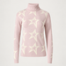 Perfect Moment women’s Star Dust Sweater in Oyster Pink – product front view