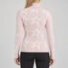 Perfect Moment women’s Star Dust Sweater in Oyster Pink – model back view