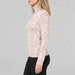 Perfect Moment women’s Star Dust Sweater in Oyster Pink – model side view