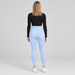 Perfect Moment women’s Thermal Legging in Bluebird Blue – model back view