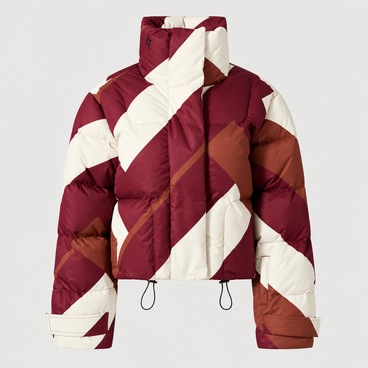 Perfect Moment women’s Astralis Ski Jacket in Chevron Wine – product front view