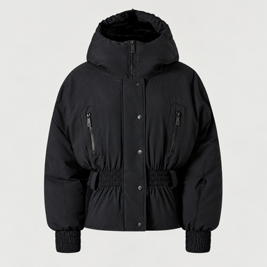 Perfect Moment women’s Celeste Ski Jacket in Black – product front view