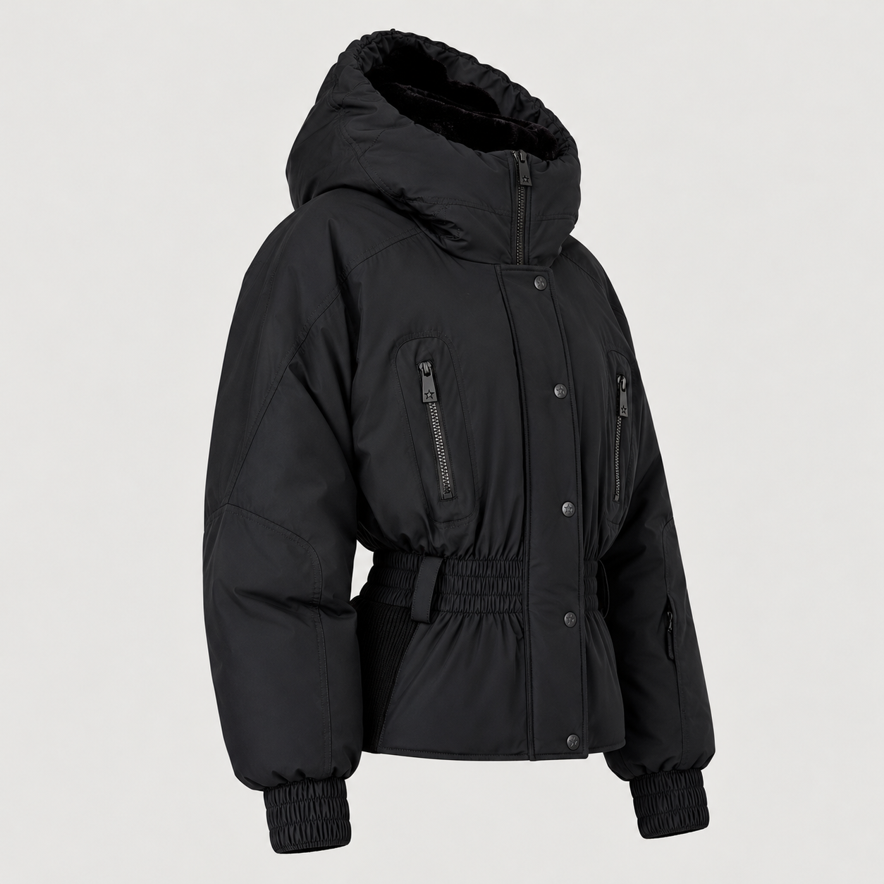 Perfect Moment women’s Celeste Ski Jacket in Black – product side view