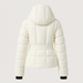 Perfect Moment women’s Waisted Classic Ski Jacket in Snow White – back product view
