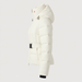 Perfect Moment women’s Waisted Classic Ski Jacket in Snow White – side product view