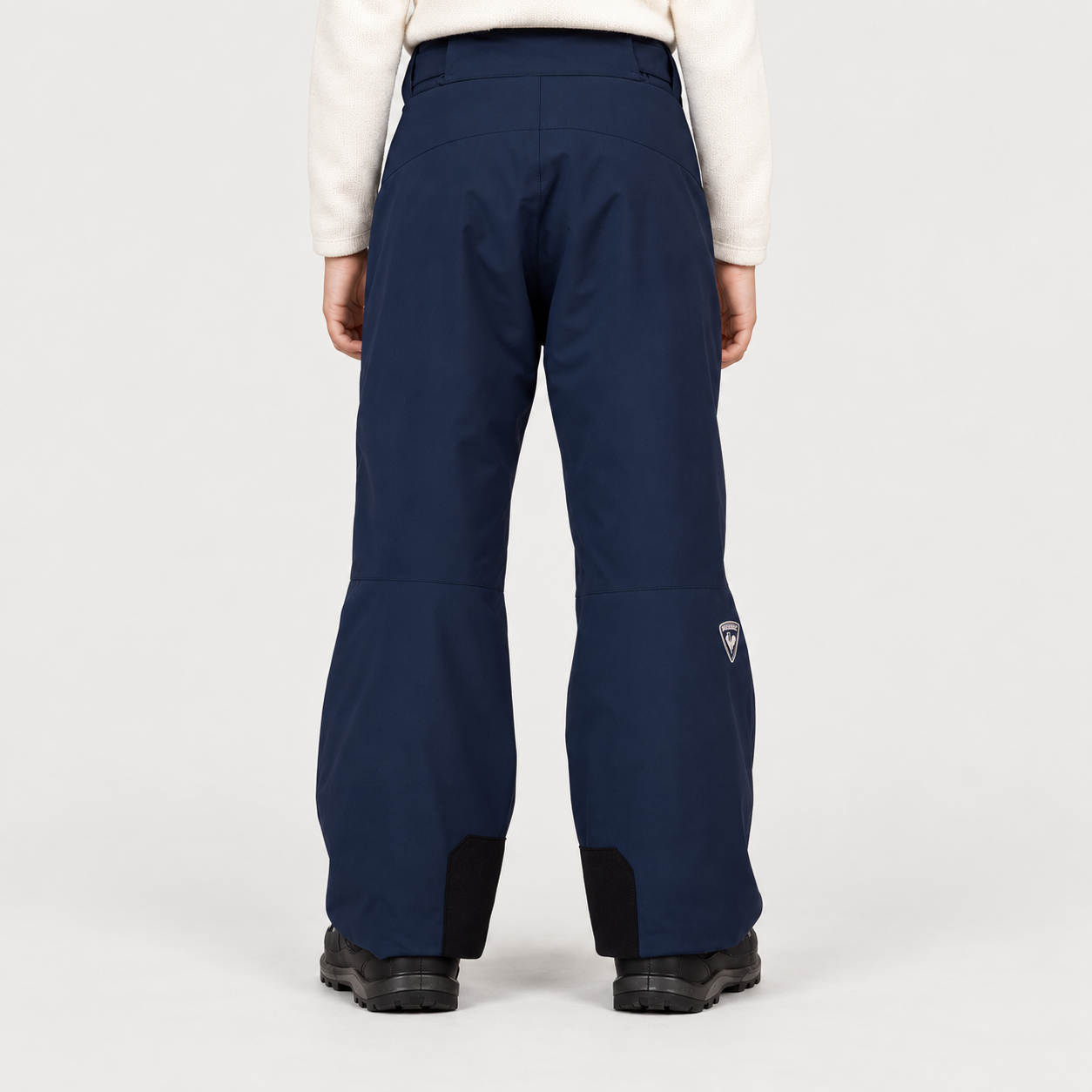 Rossignol Insulated Junior Ski Pants in DARK NAVY — 04 model back view