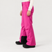 Rossignol Insulated Junior Ski Pants in ELECTRIC FUCHSIA — 05 model side view
