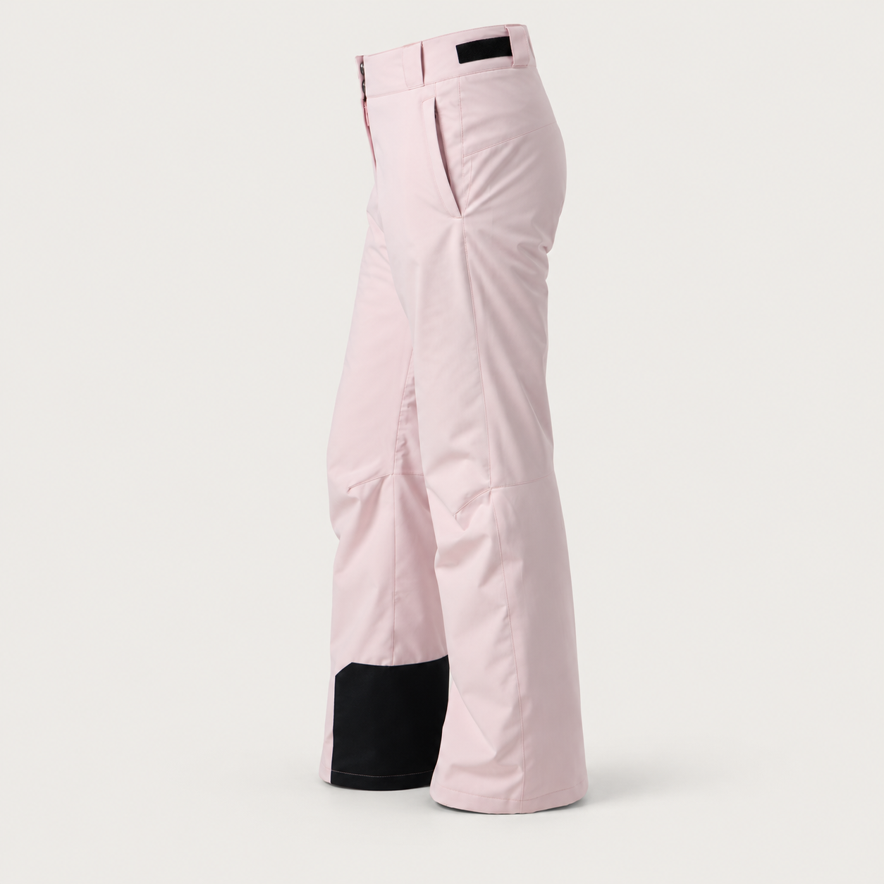 Rossignol Insulated Junior Ski Pants in PALE LILAC — 06 side view
