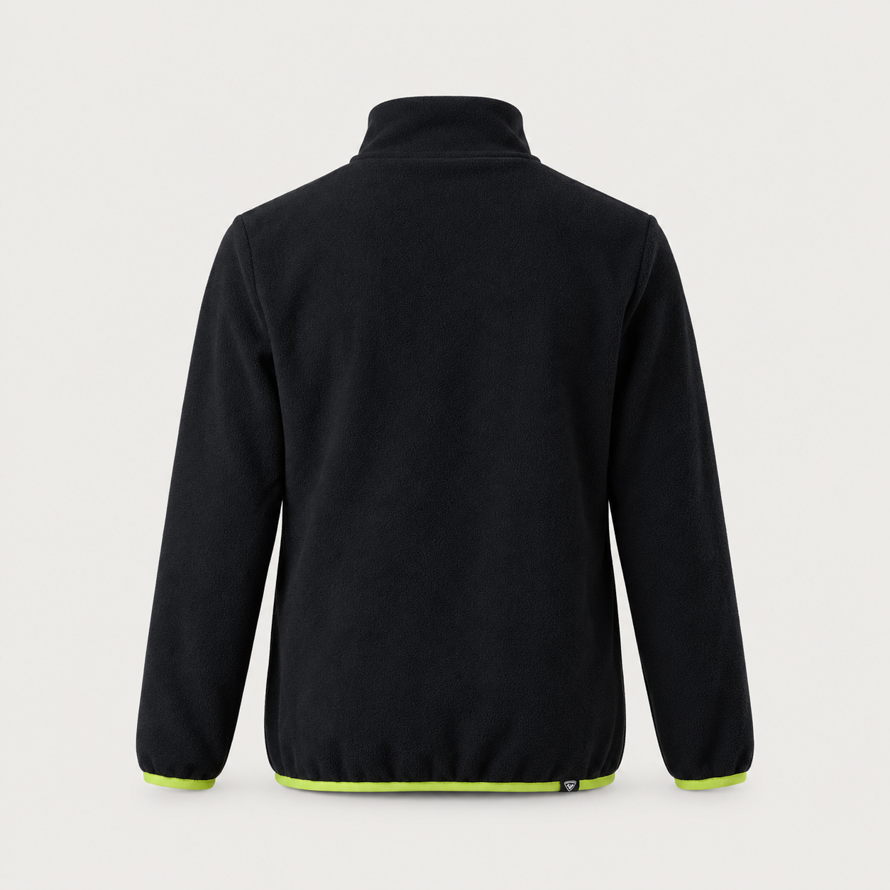 Rossignol Polar Junior Fleece in BLACK — 02 back view