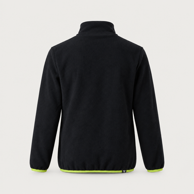 Rossignol Polar Junior Fleece in BLACK — 02 back view