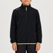 Rossignol Polar Junior Fleece in BLACK — 03 model front view