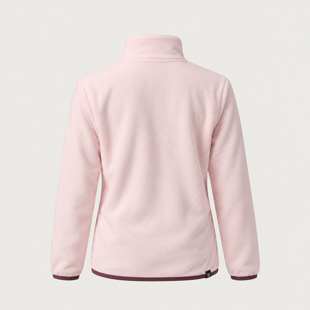 Rossignol Polar Junior Fleece in PALE LILAC — 02 back view