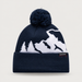 Rossignol Pompon Graphic Junior Beanie in DARK NAVY — 01 front view