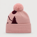Rossignol Pompon Graphic Junior Beanie in PALE LILAC — 02 back view