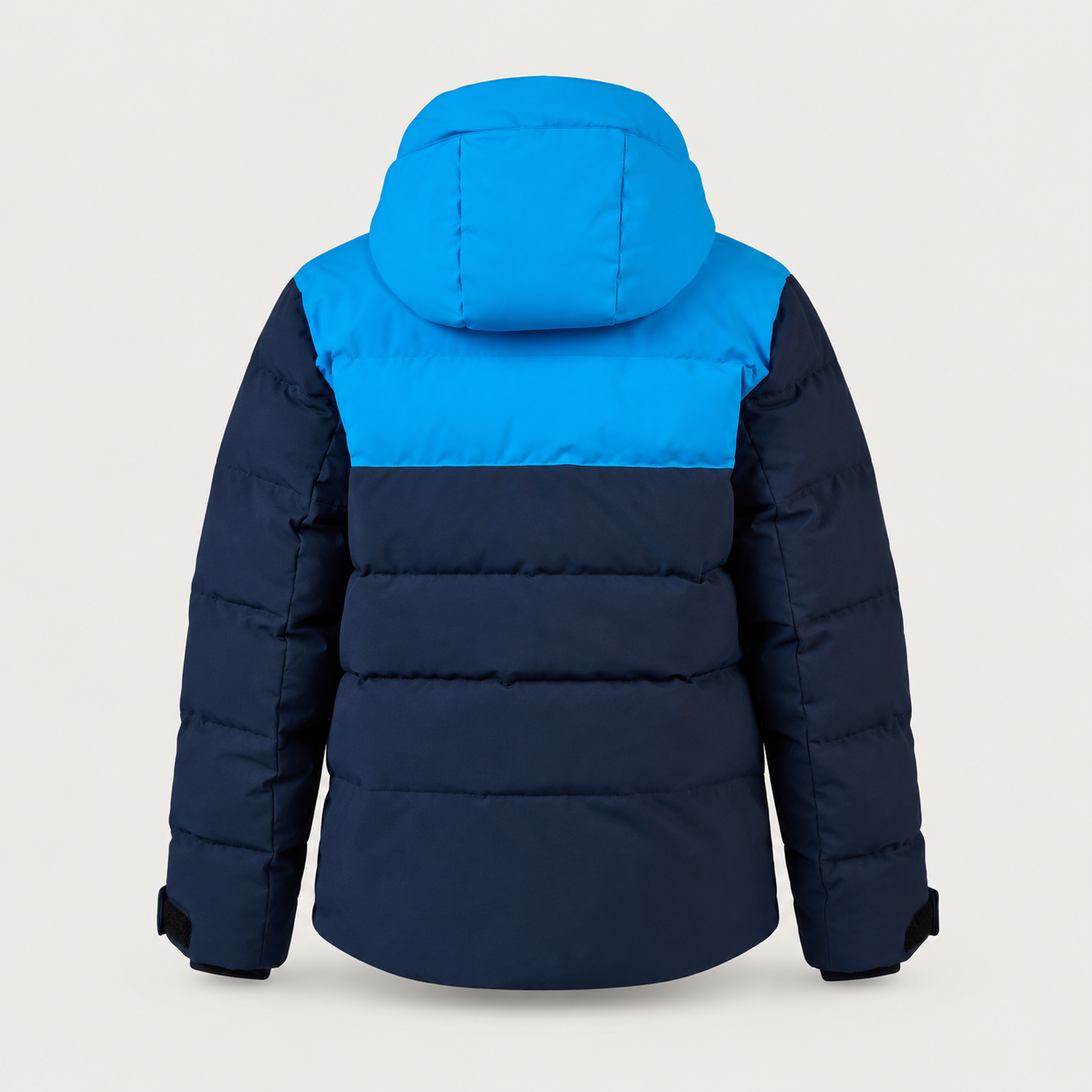 Rossignol Quilted Junior Ski Jacket in DARK NAVY — 02 back view