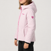 Rossignol Staci Junior Ski Jacket in Pale Lilac — 05 model side view