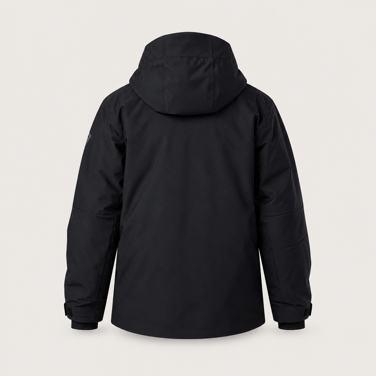 Rossignol Strawpile Junior Ski Jacket in Black — 02 back view