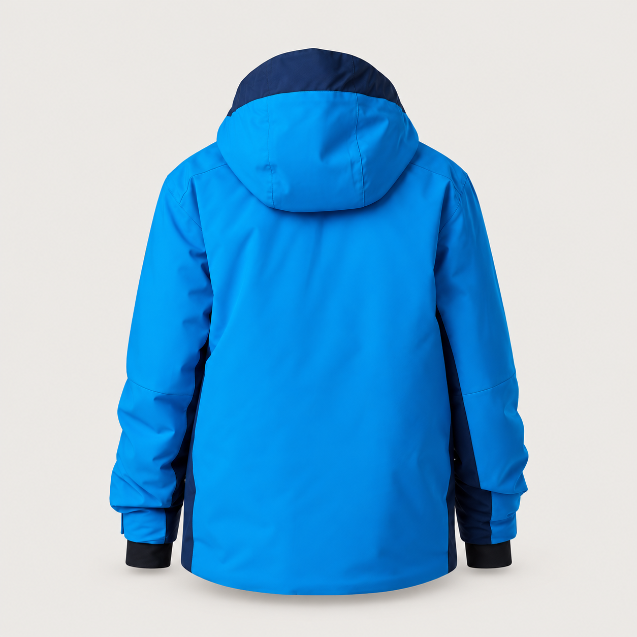 Rossignol Strawpile Junior Ski Jacket in Blazing Blue — 02 back view