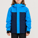 Rossignol Strawpile Junior Ski Jacket in Blazing Blue — 03 model front view