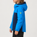 Rossignol Strawpile Junior Ski Jacket in Blazing Blue — 05 model side view