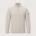 Rossignol Corbyr Half Zip Sweater in SILVER CLOUD — 01 front view