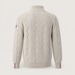 Rossignol Corbyr Half Zip Sweater in SILVER CLOUD — 02 back view