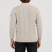 Rossignol Corbyr Half Zip Sweater in SILVER CLOUD — 04 model back view
