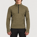 Rossignol Half Zip Fleece in VETIVER — 03 model front view