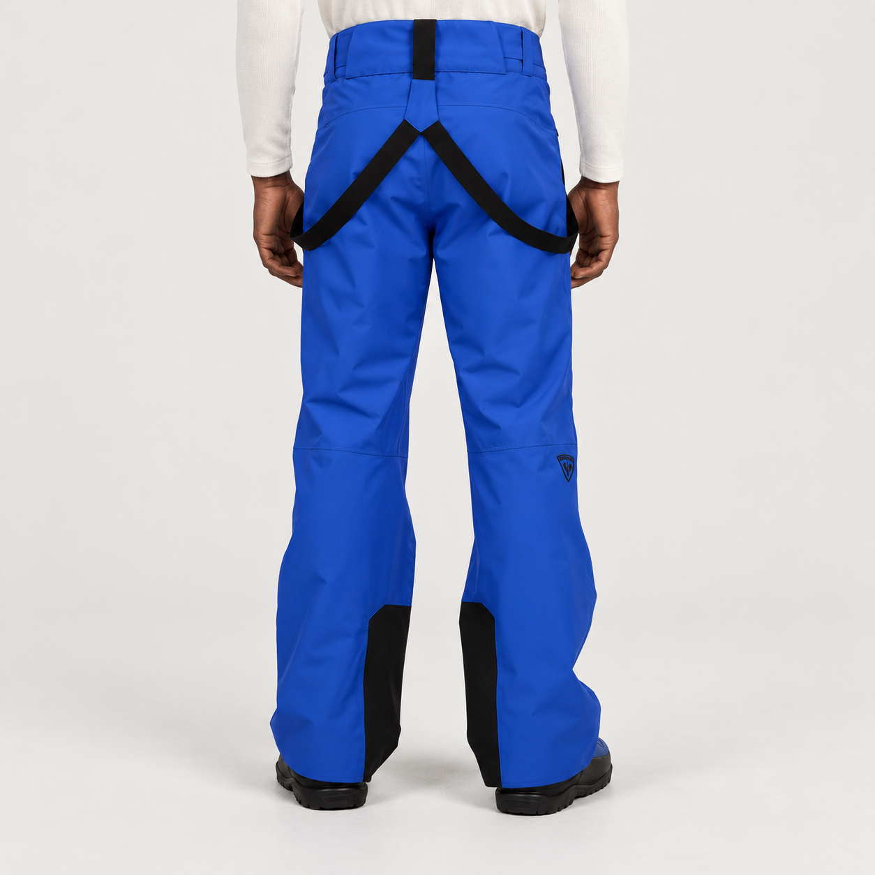 Rossignol Insulated Ski Pants in DAZZLE BLUE — 04 model back view