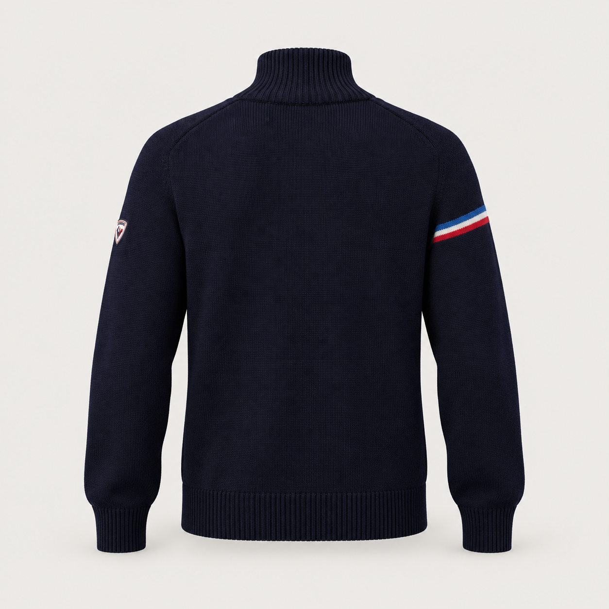Rossignol Odysseus Half Zip Sweater in DARK NAVY — 02 back view