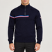 Rossignol Odysseus Half Zip Sweater in DARK NAVY — 03 model front view