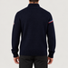 Rossignol Odysseus Half Zip Sweater in DARK NAVY — 04 model back view