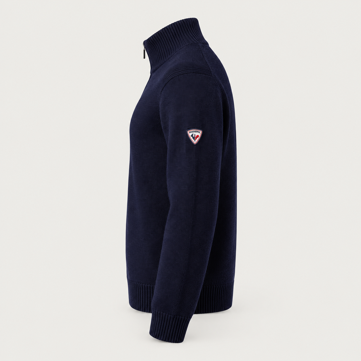 Rossignol Odysseus Half Zip Sweater in DARK NAVY — 06 side view