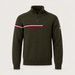 Rossignol Odysseus Half Zip Sweater in OLIVE SHADOW — 01 front view