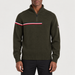 Rossignol Odysseus Half Zip Sweater in OLIVE SHADOW — 03 model front view