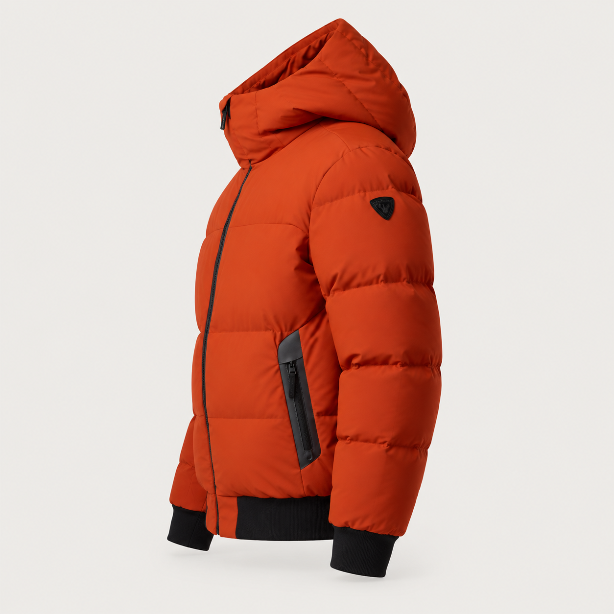 Rossignol Snowblaze Bomber Ski Jacket in ROOIBOS TEA — 06 side view