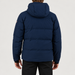 Rossignol Snowblaze Down CB Ski Jacket in Dark Navy — 04 model back view