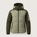 Rossignol Snowblaze Down CB Ski Jacket in VETIVER / OLIVE SHADOW — 01 front view