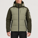 Rossignol Snowblaze Down CB Ski Jacket in VETIVER / OLIVE SHADOW — 03 model front view