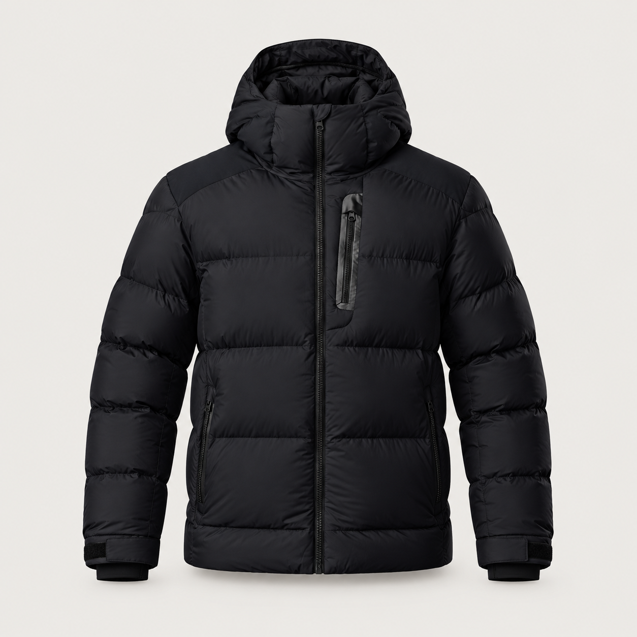 Rossignol Snowblaze Down Ski Jacket in Black — 01 front view