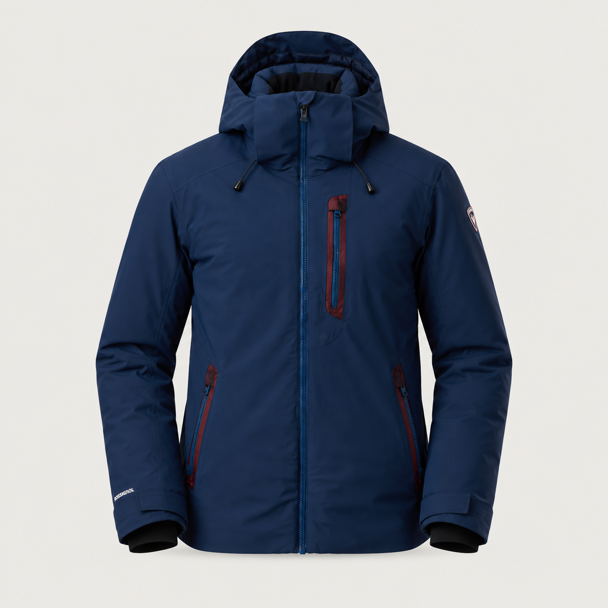 Rossignol Snowdazzle Ski Jacket in Dark Navy — 01 front view