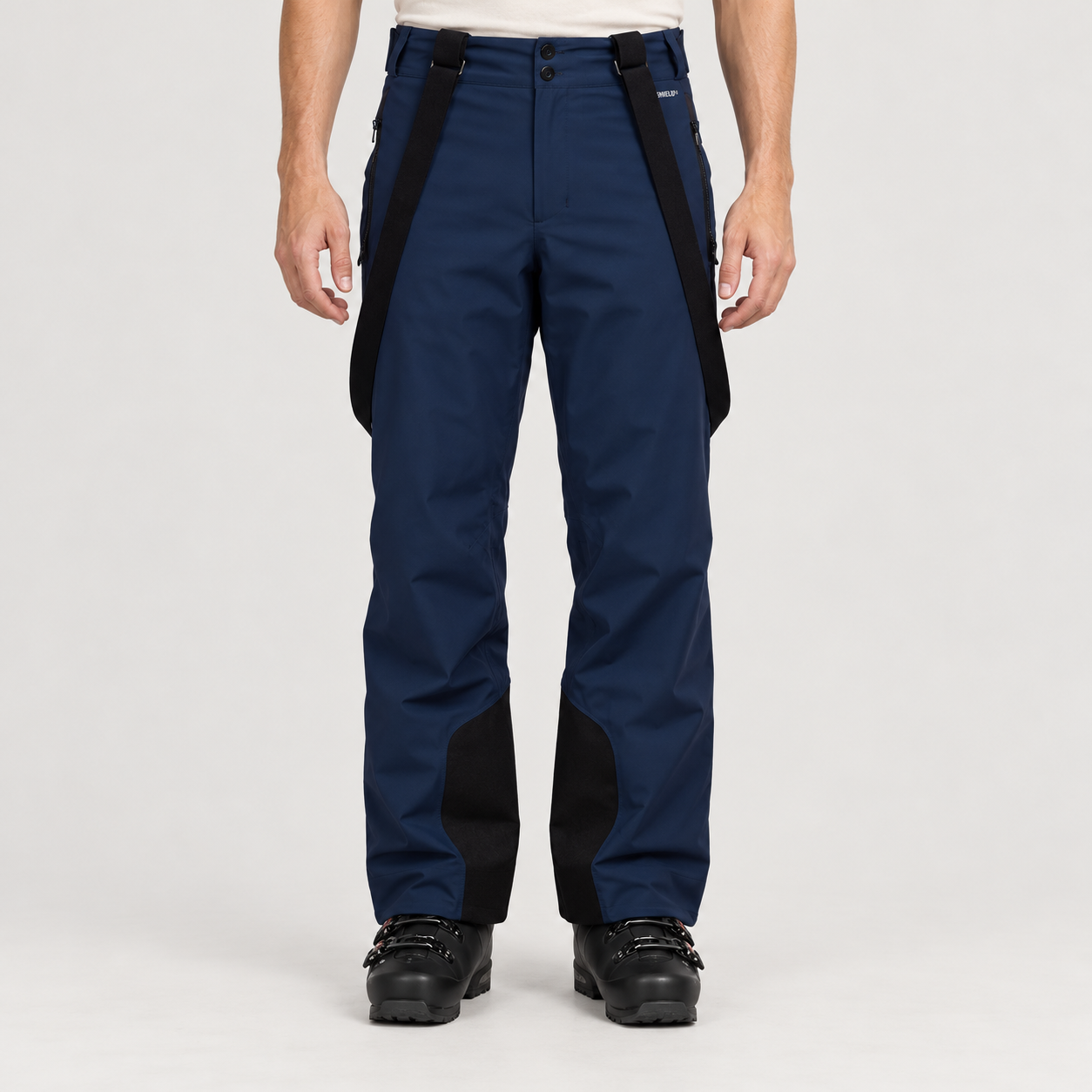 Rossignol Snowdazzle Ski Pants in DARK NAVY — 03 model front view